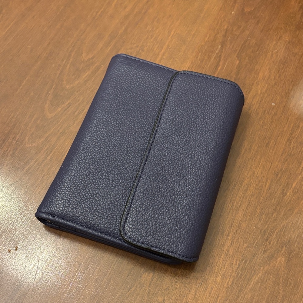 Jen & Co. Navy Passport Wallet